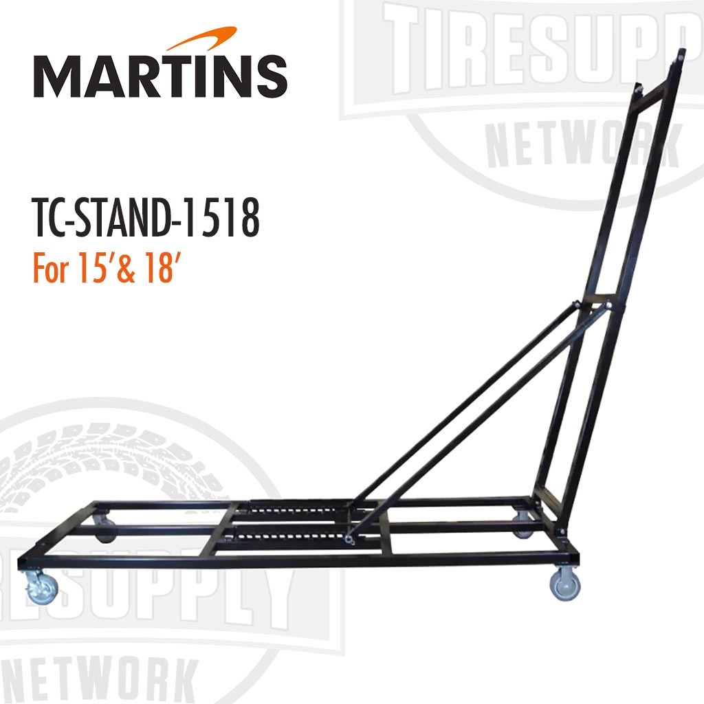 Martins |  Mobile Dolly & Stand for 15′ & 18′ Tire Conveyors TC-15 & TC-18 (TC-STAND-1518)