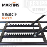 Martins | Mobile Dolly & Stand for 21′ & 24′ Tire Conveyors TC-21 & TC-24 (TC-STAND-2124)