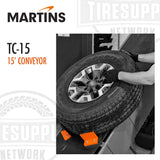 Martins | Floor-to-Floor 15′ Tire Conveyor (TC-15)