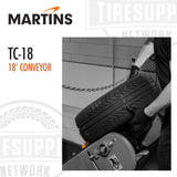 Martins | Floor-to-Floor 18′ Tire Conveyor (TC-18)