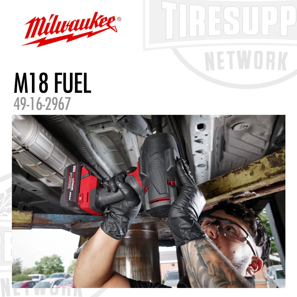 Milwaukee | M18 FUEL 1/2" High Torque Impact Wrench w/ Friction Ring Protective Boot (MLW49-16-2967)