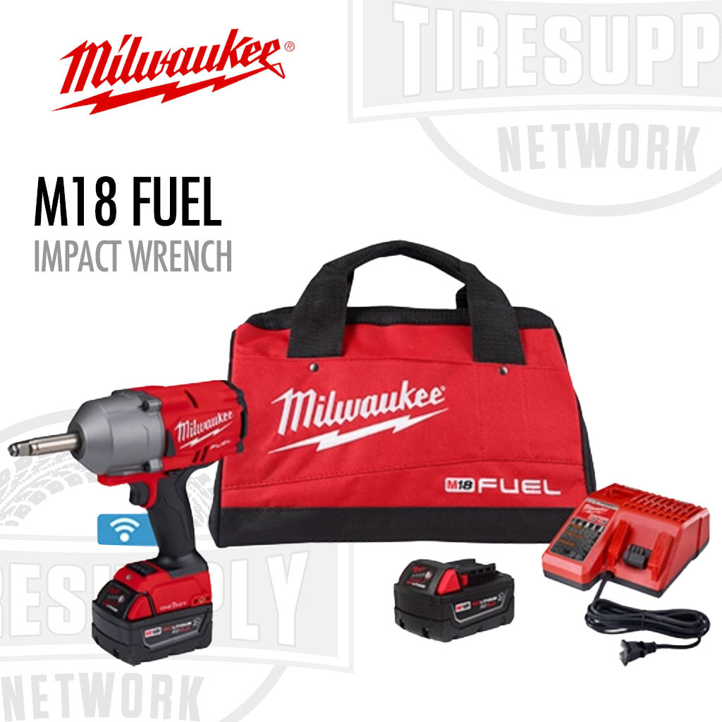 Milwaukee | M18 FUEL 1/2&quot; Drive Anvil Controlled Torque Impact Wrench Kit (MLW2769-22R)