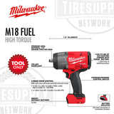 Milwaukee | M18 FUEL 1/2" High Torque Impact Wrench w/ Friction Ring (MLW2967-20)