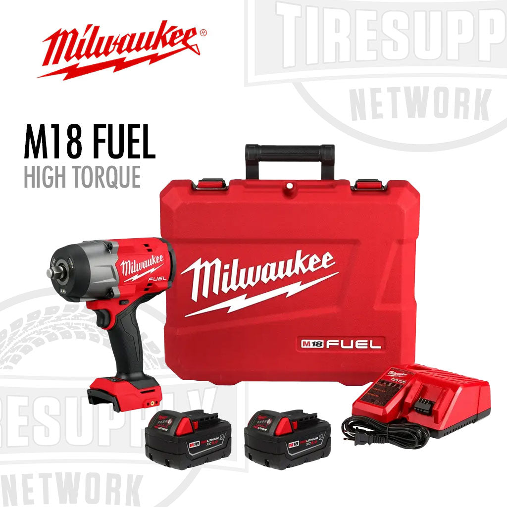 Milwaukee | M18 FUEL 1/2" High Torque Impact Wrench w/Friction Ring Kit (MLW2967-22)