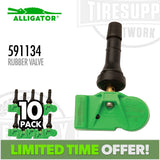 Alligator 59113* | 10-Pack Sens.It RS+ Dual Frequency Universal TPMS Sensor - Metal or Rubber