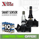 Xtra Seal 17-4304* | 10-Pack Multi-Frequency TPMS Smart Sensor - Aluminum or Rubber