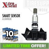 Xtra Seal 17-4304* | 10-Pack Multi-Frequency TPMS Smart Sensor - Aluminum or Rubber