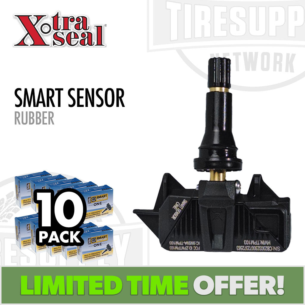 Xtra Seal 17-4304* | 10-Pack Multi-Frequency TPMS Smart Sensor - Aluminum or Rubber