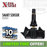 Xtra Seal 17-4304* | 10-Pack Multi-Frequency TPMS Smart Sensor - Aluminum or Rubber