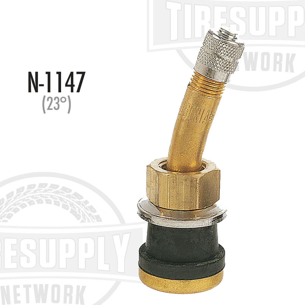 23° Clamp-In Metal Valve Stem - .625 Hole (N-1147)