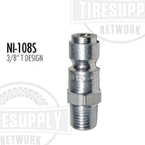 3/8″ T Design x 1/4" MNPT Male Steel Plug (NI-108S)
