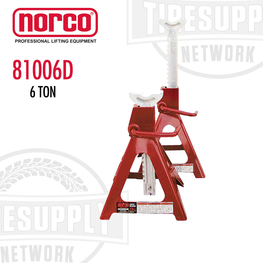 Norco 81006D | 6 Ton Jack Stand - Pair – Tire Supply Network