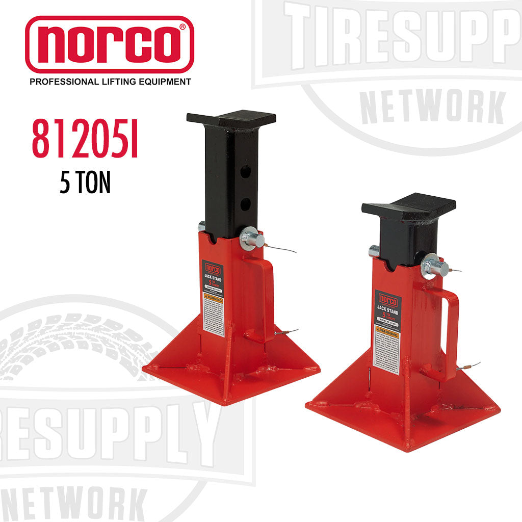 Norco 81205i | 5 Ton Jack Stand - Pair – Tire Supply Network