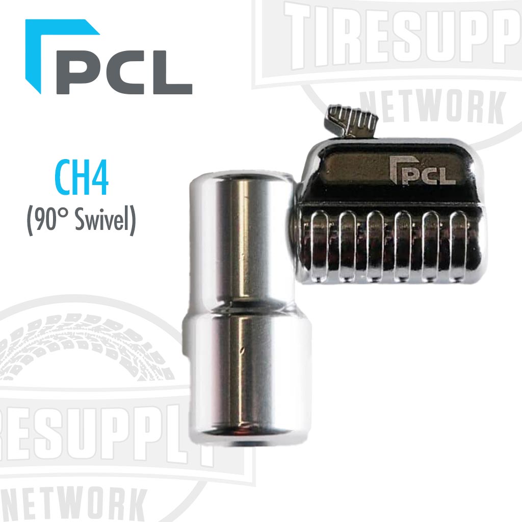 PCL | Pro-Connect Premium Tire Angled Clip On Chuck 1/4&quot; BSPT Inlet (CH4A01)