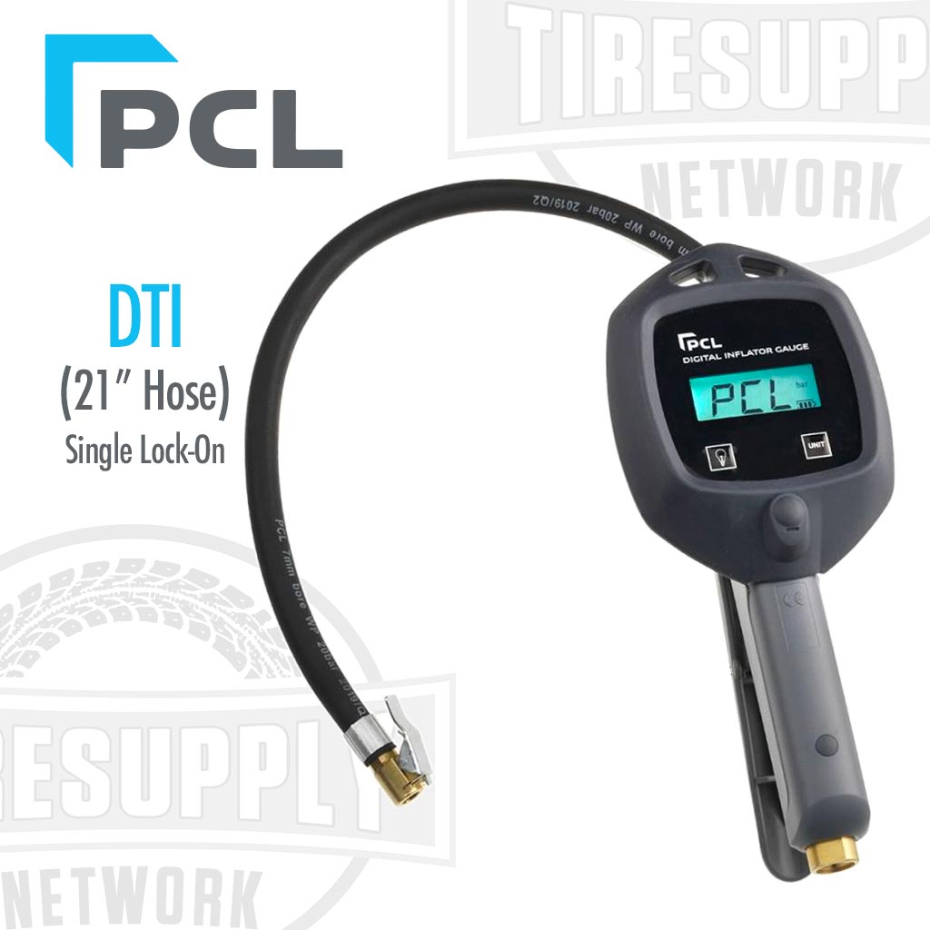 PCL | DTI Battery Powered Tire Inflator with 21″ Hose and Single Lock-On Chuck (DTI081N)