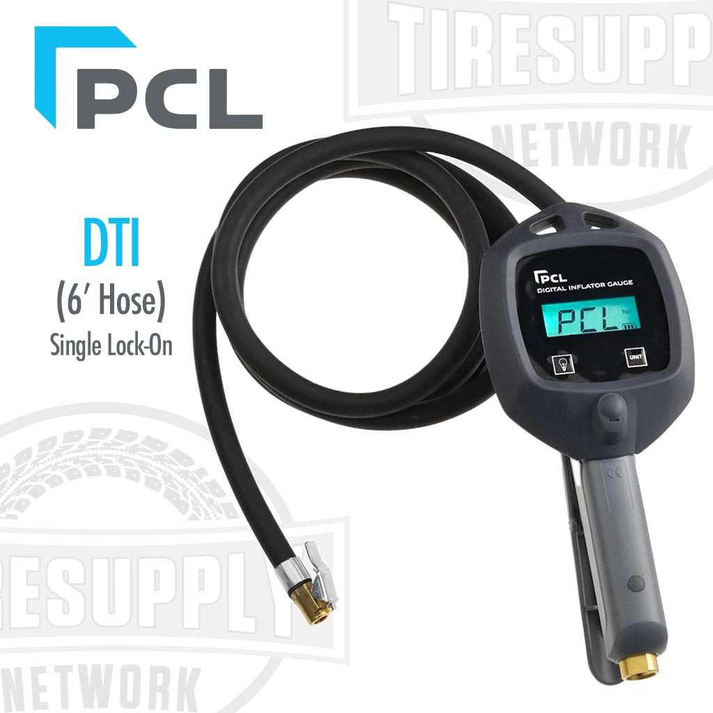 PCL | DTI Battery Powered Tire Inflator with 6′ Hose and Single Lock-On Chuck (DTI08N)