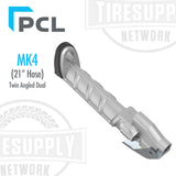 PCL | Airforce MK4 Truck Tire Inflator Gauge with 21″ Hose & Twin Angled Dual Foot Chuck (AFG5A09)