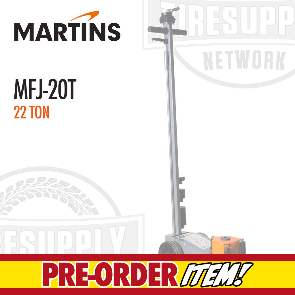 Martins | Professional 22-Ton Air/Hydraulic Floor Jack (MFJ-20T)