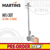 Martins MFJ-30T | Professional 33-Ton 2-Stage Air/Hydraulic Floor Jack