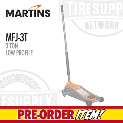 Martins MFJ-3T | Low Profile 3-Ton Floor Jack