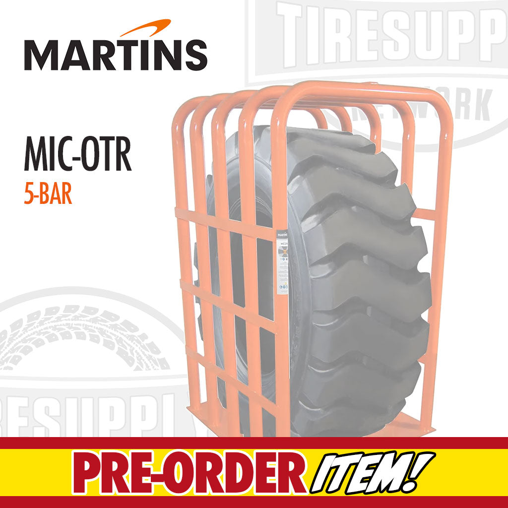 Martins | Heavy Duty OTR 5-Bar Tire Inflation Cage (MIC-OTR)