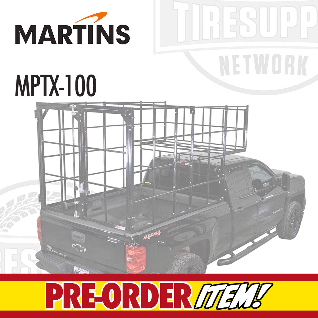 Martins | Xpeditor M-100 Tire Transport Cage Assembly for Pickup Truck Beds (MPTX-100)