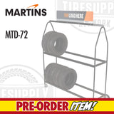 Martins | Deluxe Mobile Tire Display Rack (MTD-72)