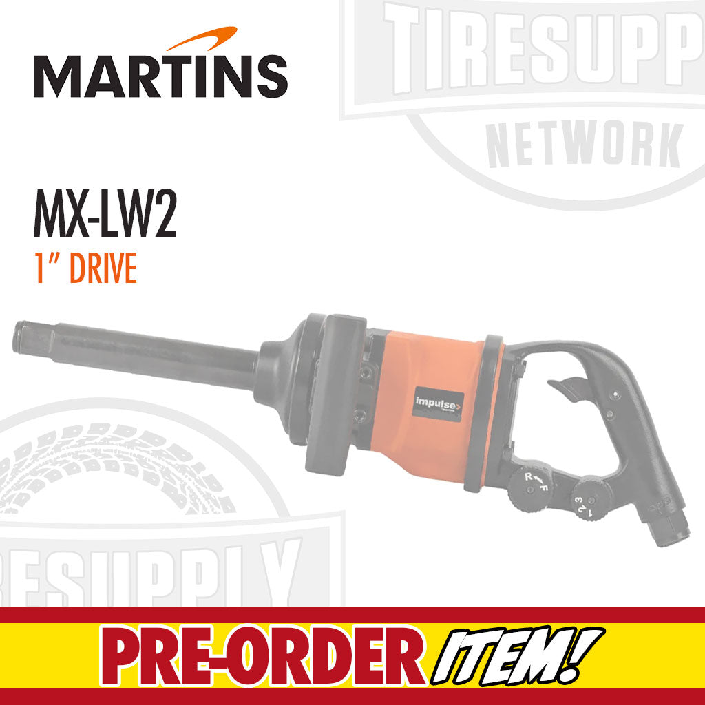 Martins | Impulse 1″ Drive Lightweight Impact Wrench 1800 ft-lbs (MX-LW2)