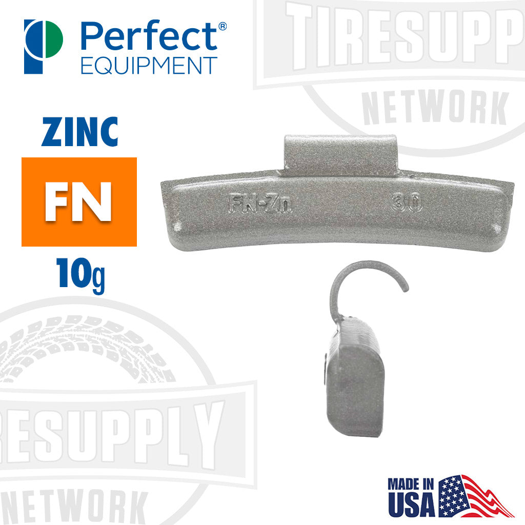 Perfect Equipment | Hofmann Power Weight (FN-Style) Coated Zinc Clip-On Wheel Weights - Choose Size