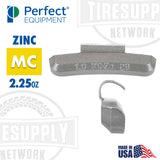 Perfect Equipment | Hofmann Power Weight (MC-Style) Coated Zinc Clip-On Wheel Weights - Choose Size