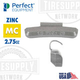 Perfect Equipment | Hofmann Power Weight (MC-Style) Coated Zinc Clip-On Wheel Weights - Choose Size