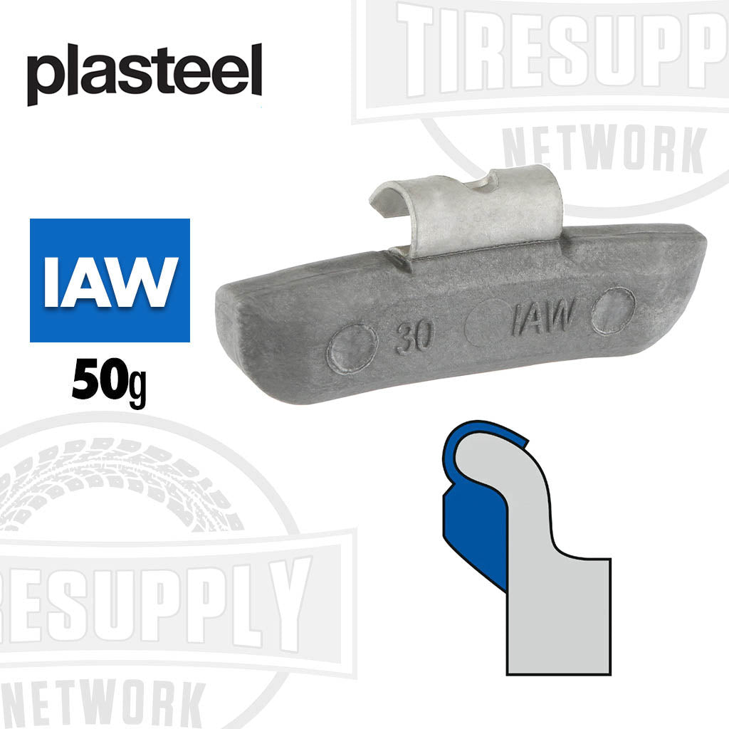 Plasteel | IAW-Style Plastic over Steel Clip-On Wheel Weights - Choose Size or Bulk Set (IAWPS-*)