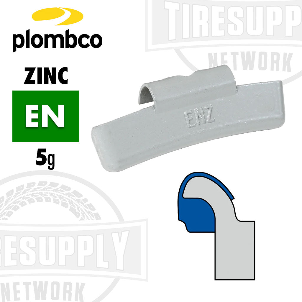Plombco | EN-Style Coated Zinc Clip-On Wheel Weights - Choose Size or Bulk Set