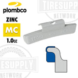 Plombco | MC-Style Coated Zinc Clip-On Wheel Weights - Choose Size or Bulk Set