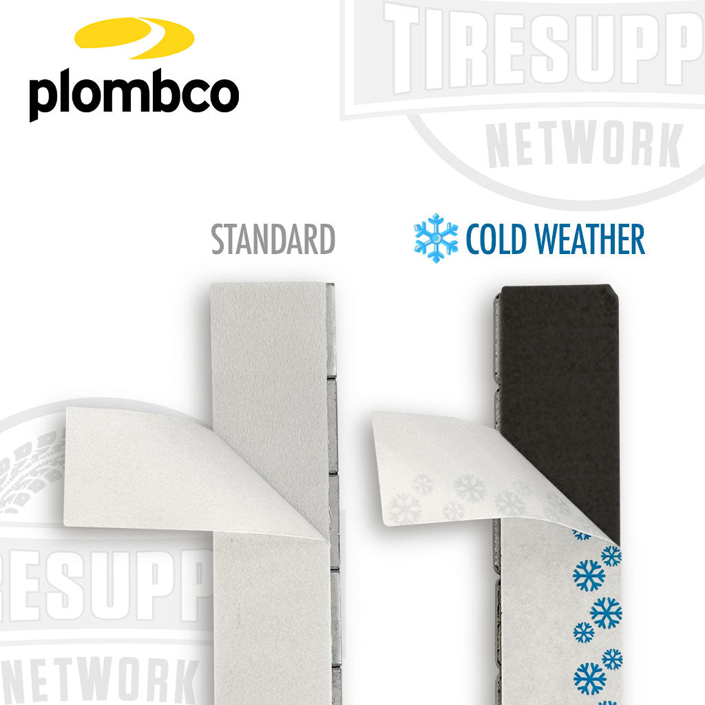 Plombco | StickPro Steel 1 oz Stick-On Adhesive Tape Wheel Weight (506Fe-15)