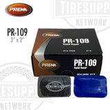 PREMA PR-109 radial repair kit packaging with product display on a white background