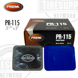 PREMA PR-115 radial repair kit with packaging and components on a white background.