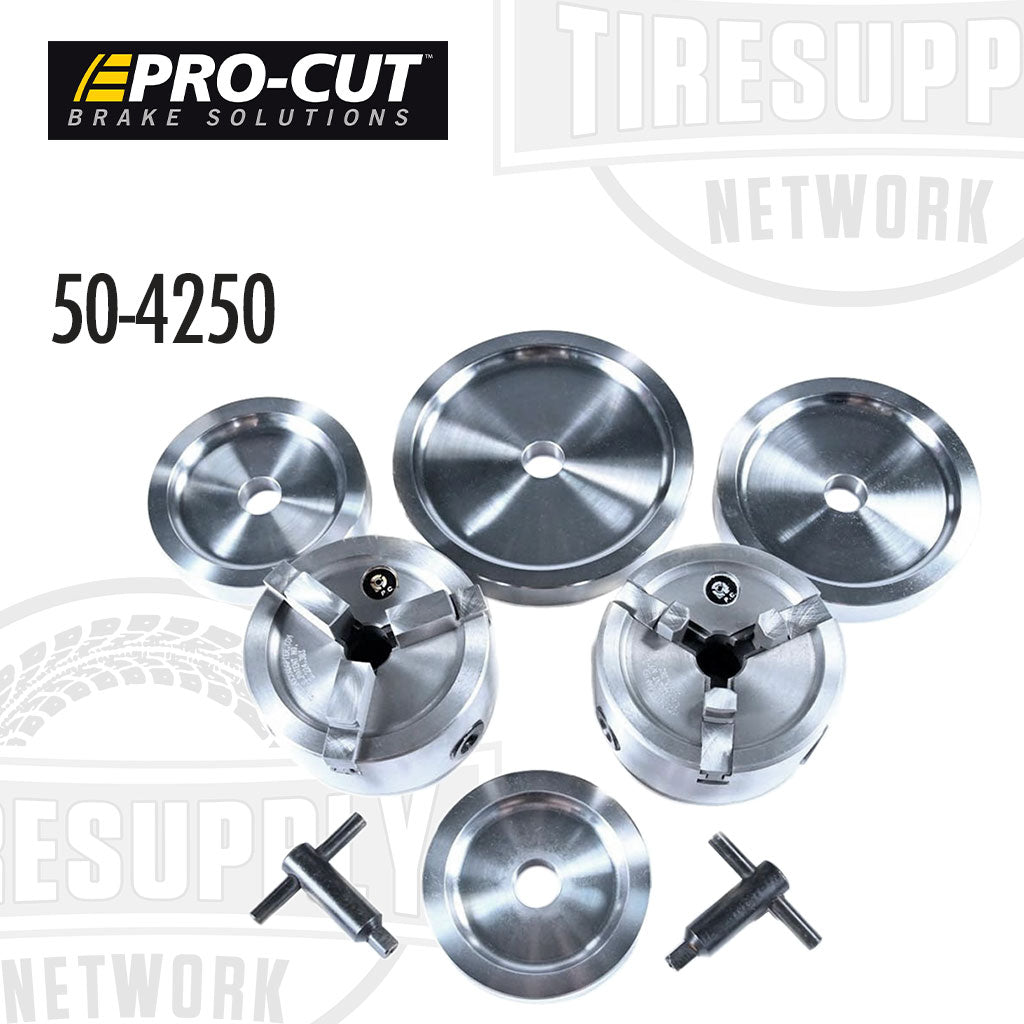 Pro-Cut | Quick Chuck Kit for B17-STD Brake Lathe &amp; Other Bench Brake Lathes with 1″ Arbor (50-4250)