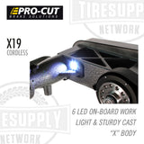 Pro-Cut X19 | Cordless On-Car Lathe with Adjustable Trolley
