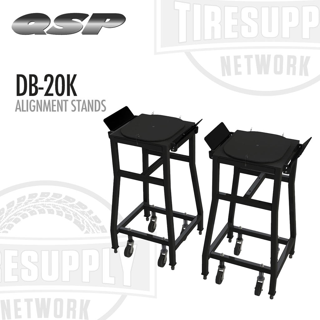 QSP DB-20K | Heavy Duty Alignment Stands - Set of 2 – Tire Supply Network
