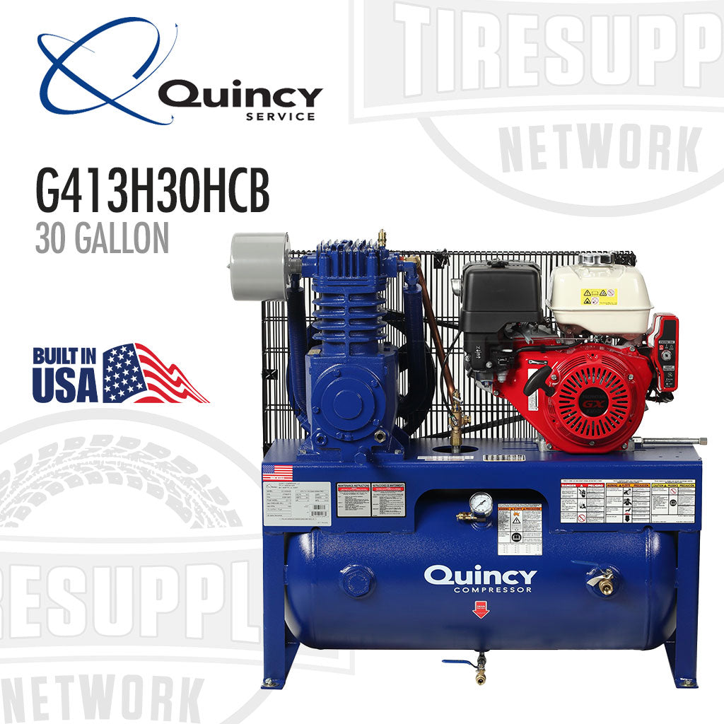Quincy G413H30HCB | Two-Stage 30-Gallon QT 13HP Air Compressor Quincy G413H30HCB | Two-Stage 30-Gallon QT 13HP Air Compressor