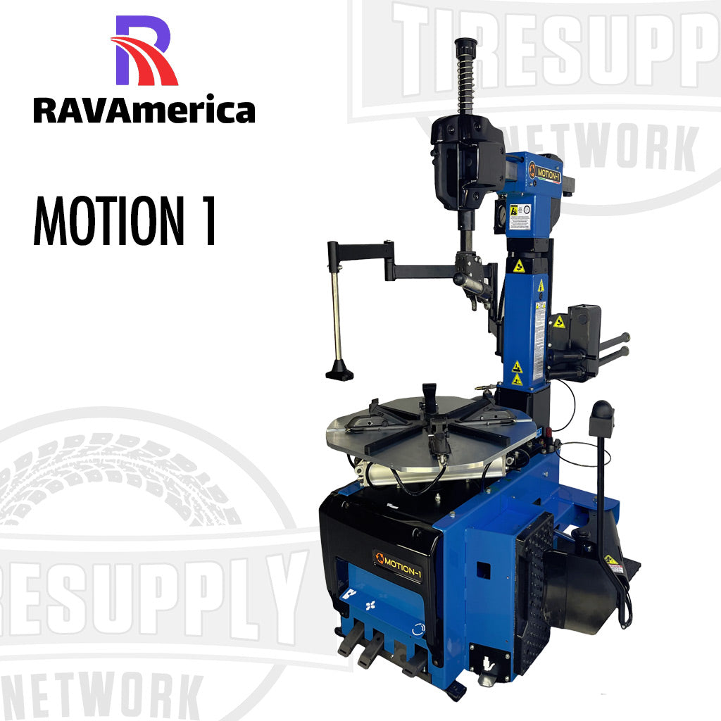 RAVAmerica | Automatic Swing Arm Tire Changer (Motion 1)
