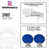 RAVAmerica TD6000CNA | Portable Heavy Duty Truck Alignment Machine