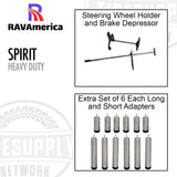 RAVAmerica TD6000CNA | Portable Heavy Duty Truck Alignment Machine