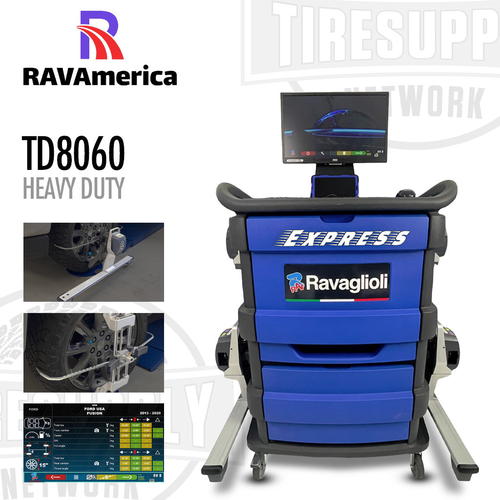 RAVAmerica | RAV Express Best Heavy Duty Truck Aligner (TD8060)