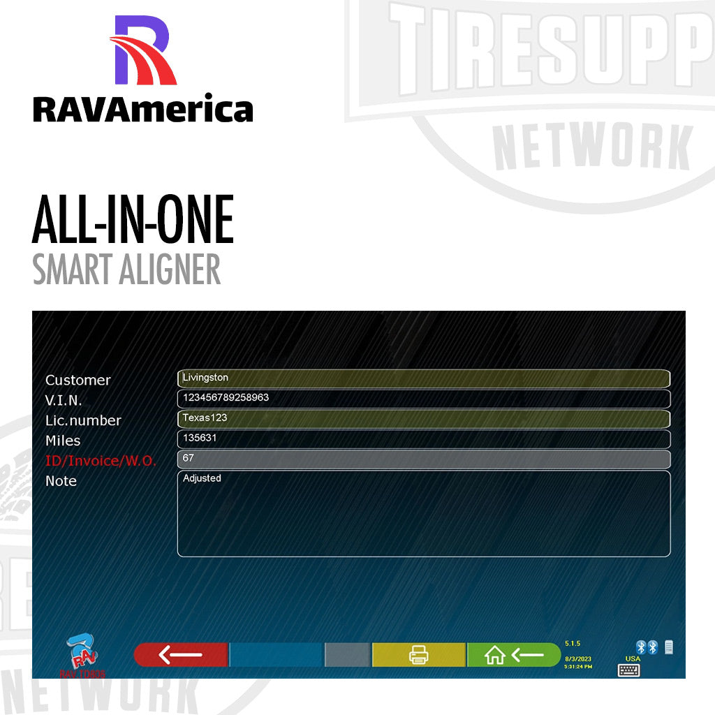 RAVAmerica | All-In-One Smart Aligner (TD8060NA)