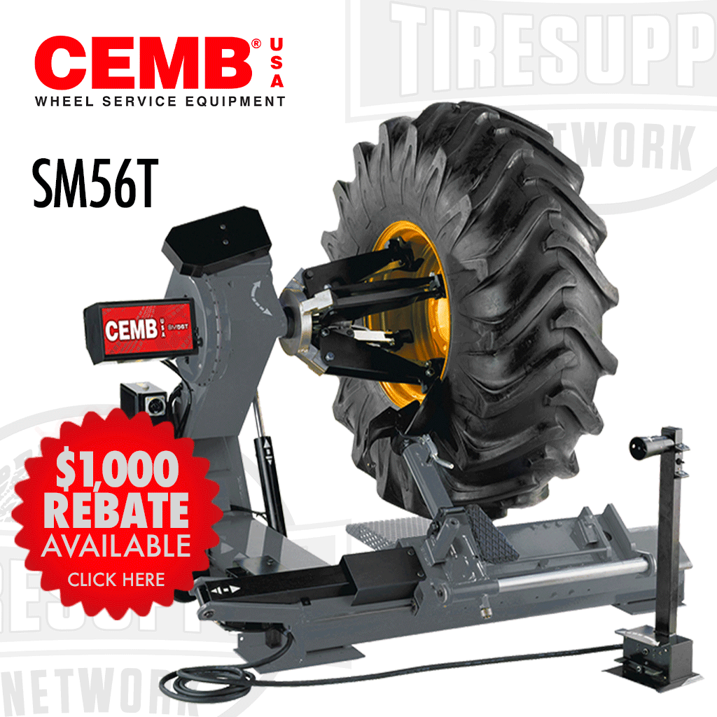 CEMB | Heavy Duty Off-Road Tractor Tire Changer (SM56T)