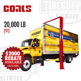 Coats | Two Post Lift 20,000 lb / 9T Capacity - Red (4T220SSR1)