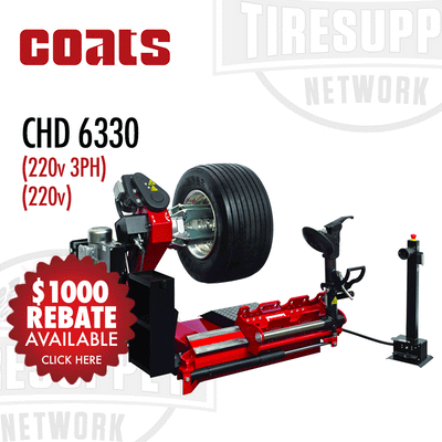 Coats CHD 6330 | Heavy Duty Tire Changer - Electric