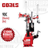 Coats | 90C Center Clamp Tire Changer with Robo-Arm & Robo-Roller Tool - Electric or Air Motor (90C*)